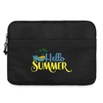 Hello Summmer - Laptop bag 15" - black - Front