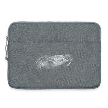 Krokodil - Laptoptasche 15" - Grau meliert - Vorne