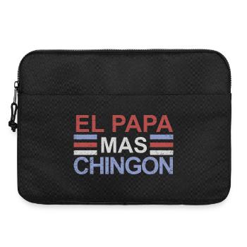 El Papa Mas Chingon - Sacoche pour ordinateur portable 15 pouces - noir - Devant
