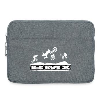 Vélo BMX - Sacoche pour ordinateur portable 15 pouces - gris chiné - Devant