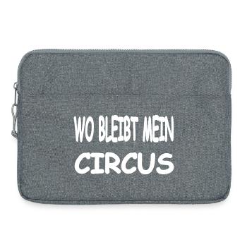 Circus - Laptop bag 15" - heather grey - Front