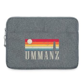 Ummanz Souvenier Phare UMMANZ Drôle - Sacoche pour ordinateur portable 15 pouces - gris chiné - Devant