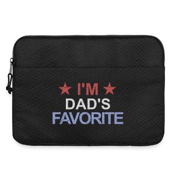 Favorite child I'm dad's favorite dad's darling dad's darling - Laptop bag 15" - black - Front
