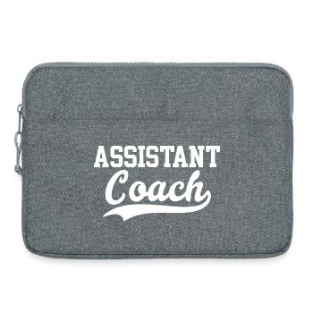 Assistant Coach Sports Team Role - Laptop bag 15" - heather grey - Front