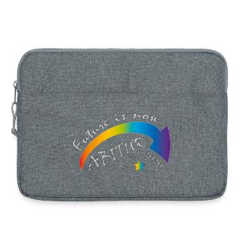 Futur Maintenant Abitur 2026 - Sacoche pour ordinateur portable 15 pouces - gris chiné - Devant