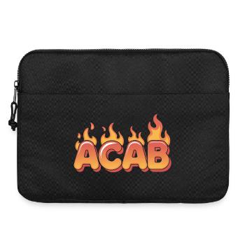 ACAB – Anti-Cops-Tee - Laptoptasche 15" - Schwarz - Vorne
