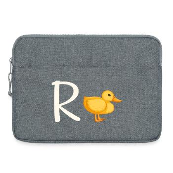 Canard de pension drôle - Sacoche pour ordinateur portable 15 pouces - gris chiné - Devant