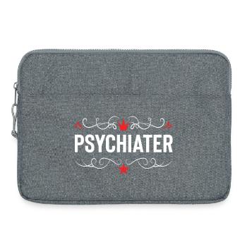 Psychiater Beruf - Laptoptasche 15" - Grau meliert - Vorne