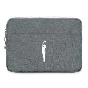 Tanz tanzen - Laptoptasche 15" - Grau meliert - Vorne