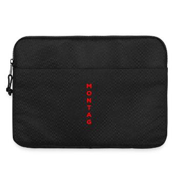 Lundi - rouge - Sacoche pour ordinateur portable 15 pouces - noir - Devant