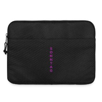 Sunday - purple - Laptop bag 15" - black - Front