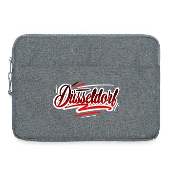 Düsseldorf - Laptoptasche 15" - Grau meliert - Vorne
