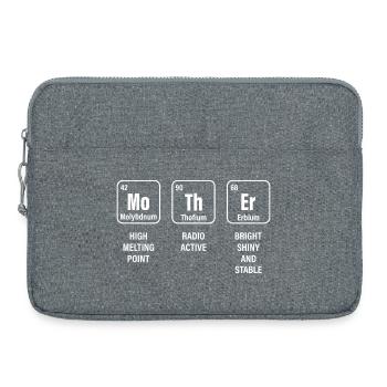 Mama Mutter - Laptoptasche 15" - Grau meliert - Vorne