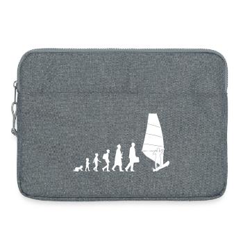 Windsurfing Evolution - Laptoptasche 15" - Grau meliert - Vorne