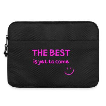 Le meilleur reste à venir ! pour les femmes enceintes - Sacoche pour ordinateur portable 15 pouces - noir - Devant