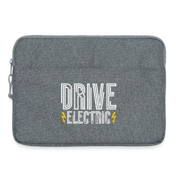 Drive Electric Typ 2 Stecker Supercharge Elektro - Laptoptasche 15" - Grau meliert - Vorne
