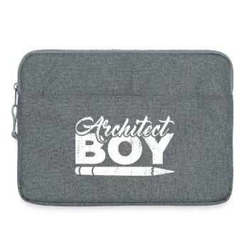 Architect Boy - Laptop bag 15" - heather grey - Front