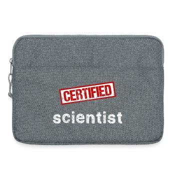 Scientist - Laptop bag 15" - heather grey - Front