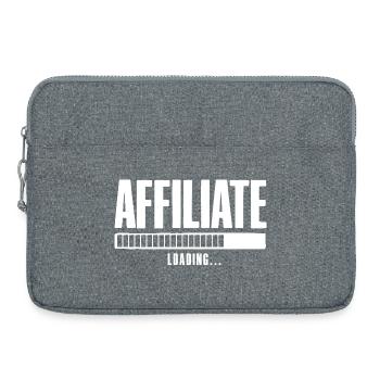 Affiliation Chargement d’entreprise en ligne Affilié - Sacoche pour ordinateur portable 15 pouces - gris chiné - Devant