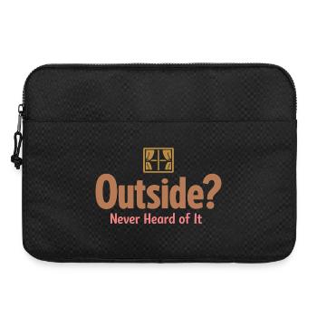 Anime-hausmensch Cuddly Weeb - Laptop bag 15" - black - Front