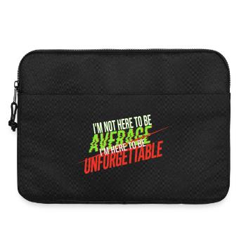 UNFORGETTABLE - Laptoptasche 15" - Schwarz - Vorne