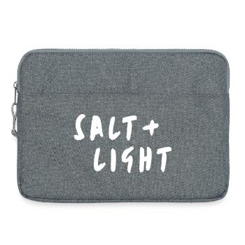 Salt + light - Laptop bag 15" - heather grey - Front