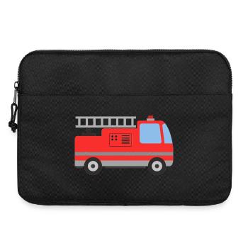 Camion de pompiers - Sacoche pour ordinateur portable 15 pouces - noir - Devant