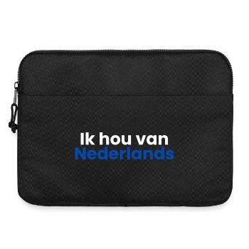 J’adore le néerlandais - Sacoche pour ordinateur portable 15 pouces - noir - Devant