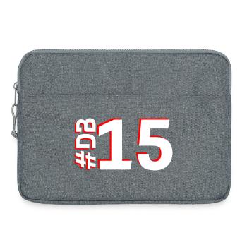 DB15 - Laptop bag 15" - heather grey - Front