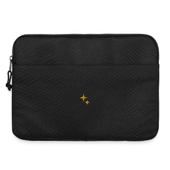Embroidered stars - Laptop bag 15" - black - Front