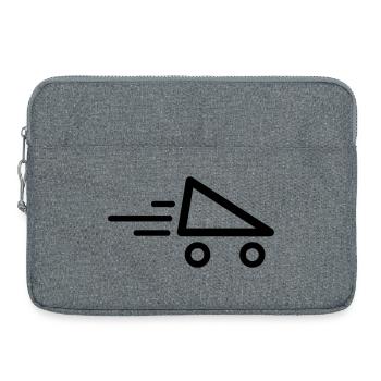 Patins de vitesse Rollers - Sacoche pour ordinateur portable 15 pouces - gris chiné - Devant