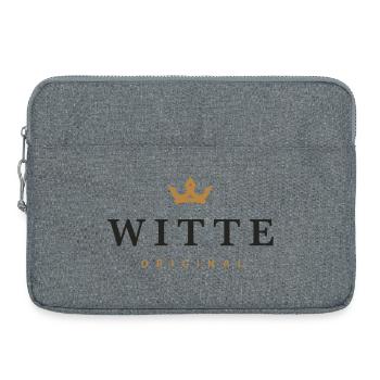 Witte Original Familienlogo - Laptoptasche 15" - Grau meliert - Vorne