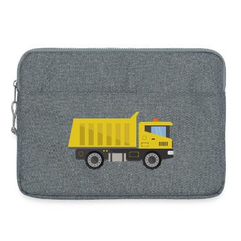 Camion - Sacoche pour ordinateur portable 15 pouces - gris chiné - Devant