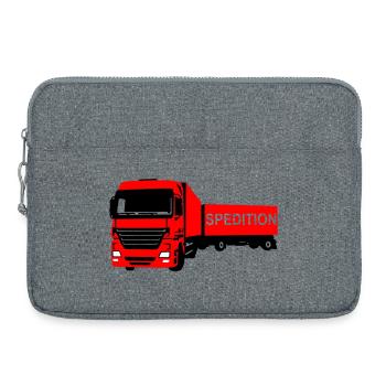 CAMION - Sacoche pour ordinateur portable 15 pouces - gris chiné - Devant
