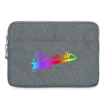 Sweat à capuche, tasse, chemise pensions pensionnaire 2026 - Sacoche pour ordinateur portable 15 pouces - gris chiné - Devant