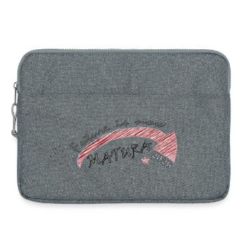 Avenir maintenant – Matura 2026 - Sacoche pour ordinateur portable 15 pouces - gris chiné - Devant
