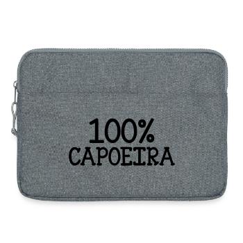 Capoeira - Combat - Danse - Sacoche pour ordinateur portable 15 pouces - gris chiné - Devant
