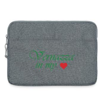 Vernazza in My Heart - Sacoche pour ordinateur portable 15 pouces - gris chiné - Devant