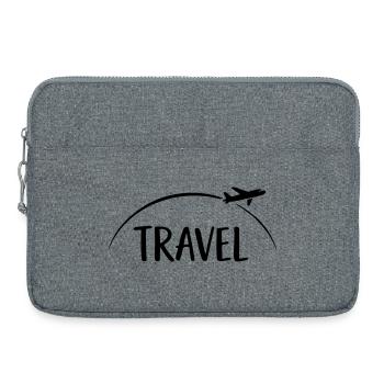 Travel - Laptop bag 15" - heather grey - Front