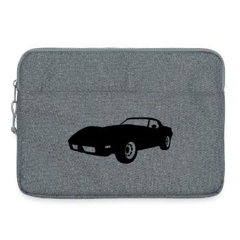 US Classic Car - Laptoptasche 15" - Grau meliert - Vorne