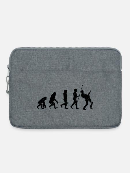 Evolution-Gitarrist - Laptoptasche 15" - Grau meliert