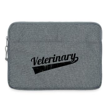 Veterinarian - Laptop bag 15" - heather grey - Front