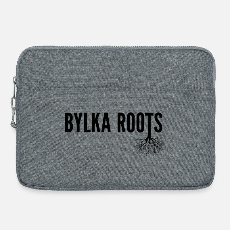 BYLKA_ROOTS - Laptoptasche 15" - Grau meliert