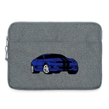 Sportwagen - Sportauto - Coupé - Laptoptasche 15" - Grau meliert - Vorne