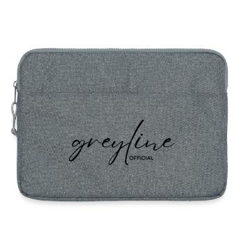 Greyline Official - Laptop bag 15" - heather grey - Front