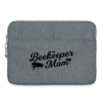 Beekeeper Mother - Laptop bag 15" - heather grey - Front