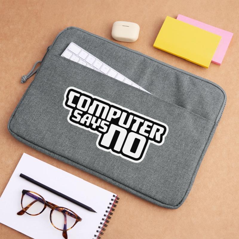 Computer Says No Lustig Programmierer Nerd Technik Laptoptasche 15"