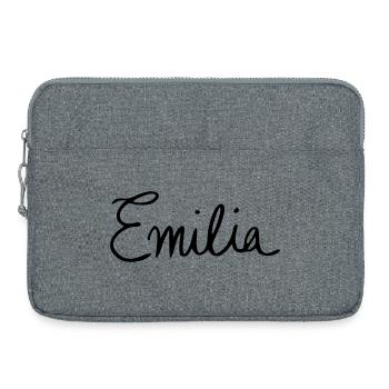 Emilia - Laptop bag 15" - heather grey - Front