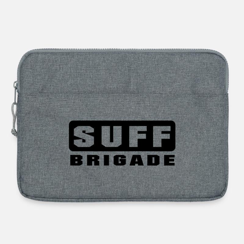 Suff Brigade - Laptoptasche 15" - Grau meliert