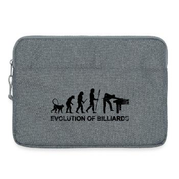 Billard Evolution - Laptoptasche 15" - Grau meliert - Vorne
